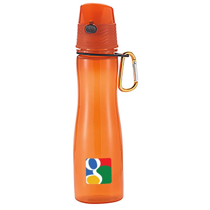 20 Oz. Eco Rio Biodegradable Sport Bottle with Carabiner Clip