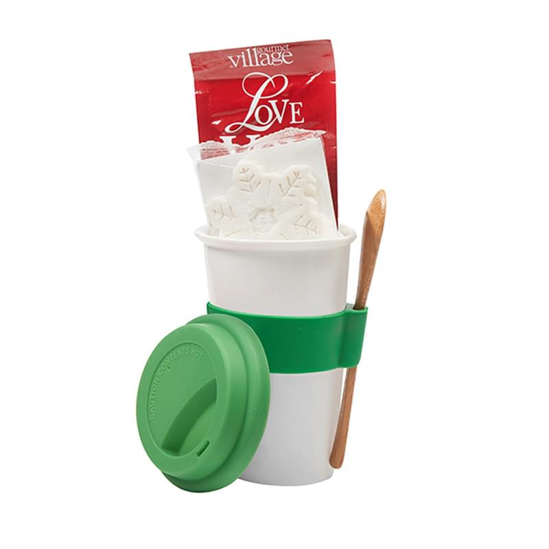 'I'm Not A Plastic Cup' Hot Cocoa Gift Set w/10 Oz. Ceramic Tumbler