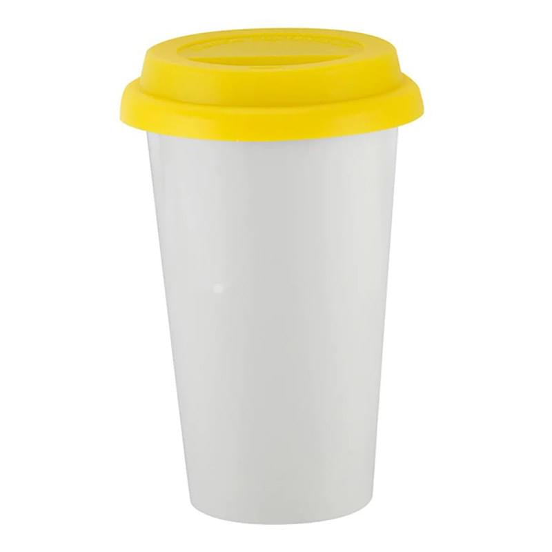 I Am Not A Plastic Cup-10 oz. Ceramic Tumbler