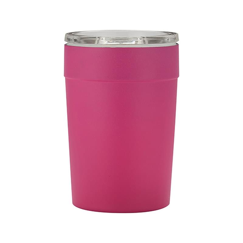12 oz Milano double wall 18/8 stainless steel thermal tumbler with copper vacuum 12 insulation