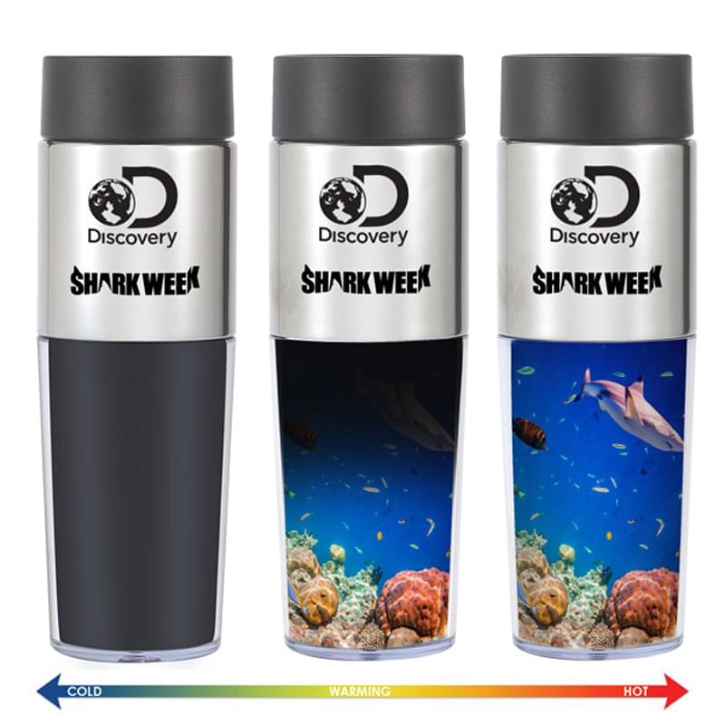 Chianti Heat Mug - 14 oz. double wall heat changing tumbler