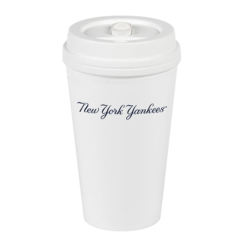 16 Oz. I'm Not a Paper Cup - White Biodegradeble Earth Friendly Tumbler
