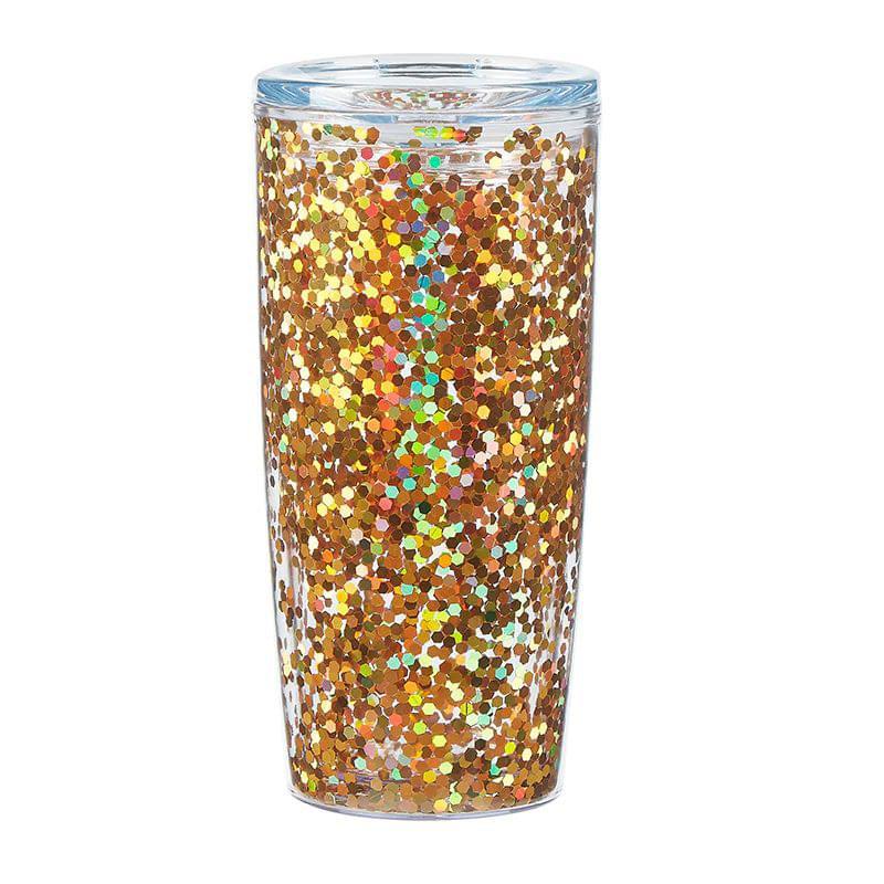 Real Deal Double Wall Tumbler with Confetti	