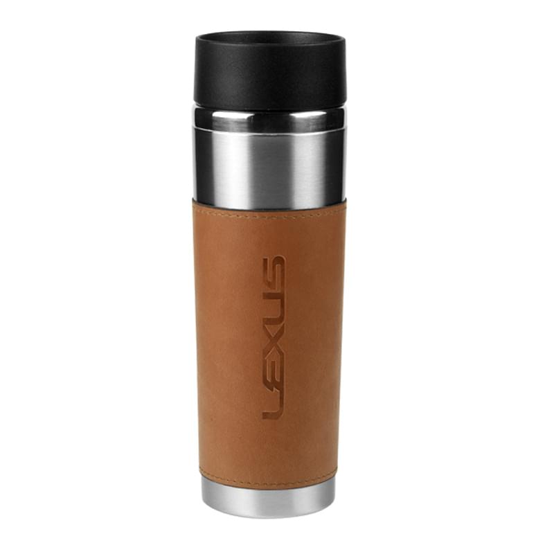 Astor - 14 oz double wall stainless tumbler with sleeve