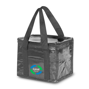 Non-Woven Cooler Lunch Bag w/ Laminated Gloss Finish