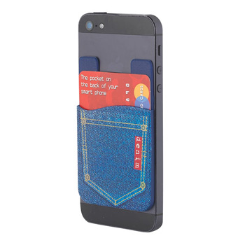 I-Wallet Denim cell phone wallet