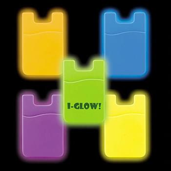 Smartphone Silicone adhesive Glow in the dark  I-Wallet	