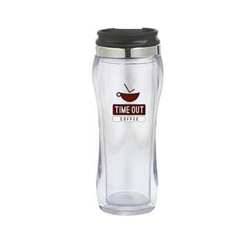 12 oz. double wall spill resistant Hollywood tumbler	