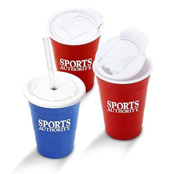 20oz double wall party hard large cup tumbler	